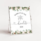 Evergreen pine Opwarmen bij de Hot Chocolate bar Poster