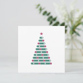 Evergreen Rhythm Card Aankondiging (Staand voorkant)