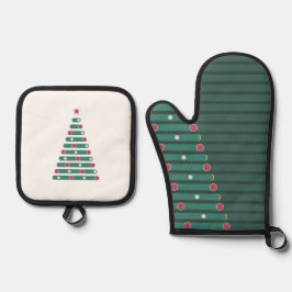 Evergreen Rhythm Ovenwant & Pannenlap Set