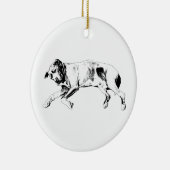 Evergreen Siesta Keramisch Ornament (Rechts)