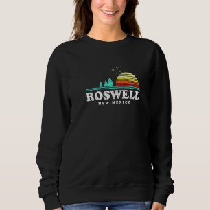 Evergreen Sunset Roswell Forest New Mexico Bossen Trui