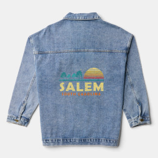 Evergreen Sunset Salem Forest South Carolina Bosse Denim Jacket