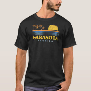 Evergreen Sunset Sarasota Beach Florida Beach Beac T-shirt