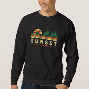 Evergreen Sunset South Carolina Forest Sc Bossen N Trui