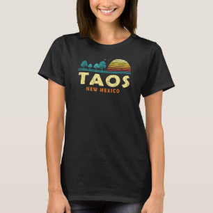 Evergreen Sunset Taos Forest New Mexico Bossen Nat T-shirt