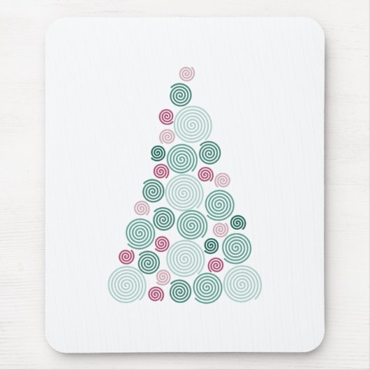 Evergreen Swirl Muismat (Voorkant)