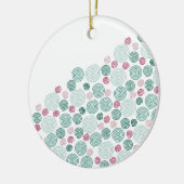 Evergreen Swirl - (Pattern) Keramisch Ornament (Links)