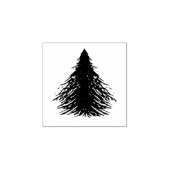 Evergreen Tree Rubberstempel (Afrduk)