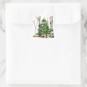 Evergreen Trees sticker (Tas)