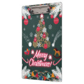 Evergreen vreugde van de kerst klembord (Links)