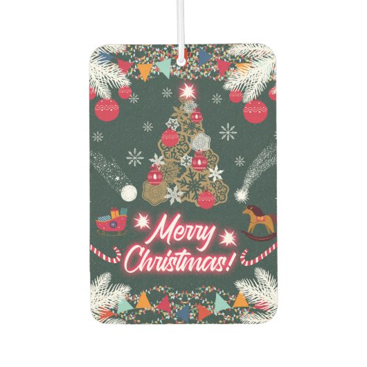 Evergreen vreugde van de kerst luchtverfrisser (Voorkant)