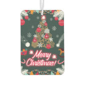 Evergreen vreugde van de kerst luchtverfrisser (Achterkant)