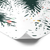 Evergreen vreugde van de kerst poster (Hoek)