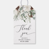 Evergreen vrijgezellenfeest cadeau labels cadeaulabel (Voorkant)