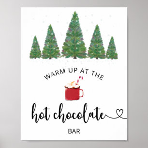 Evergreen Warm up bij de Hot Chocolate bar Poster