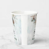 Evergreen Winter Onederland Eerste Verjaardag Papieren Bekers (Links)