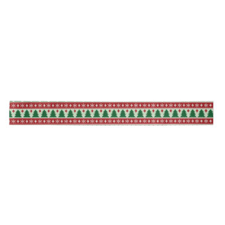 Evergreens & Snowflakes Knit Lint