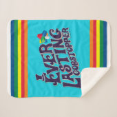 Everlasting Gobstopper Graphic Sherpa Deken (Voorkant (horizontaal))