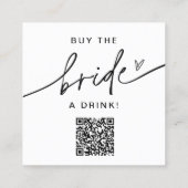 EVERLEIGH Acheter La Mariée Une Carte Bachelorette (Dos)