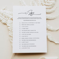 EVERLEIGH I Spy Wedding Game Kaart