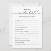 EVERLEIGH in de Kaart van het spel van het Bijbels (Voorkant)