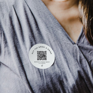 EVERLEIGH koopt de Bride A Drink Bachelorette QR Ronde Sticker