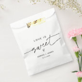 EVERLEIGH Liefde is Sweet Favor Bruiloft Bedankzakje (Gezegeld)