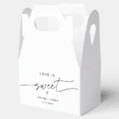 EVERLEIGH Liefde is Zoete Bruiloft Bedankdoosjes (Geopend)