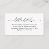 EVERLEIGH Minimal Enclosure Kaart - Kleine details (Voorkant)