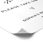 EVERLEIGH Pop het wanneer zij Pop ondertekent Poster (Hoek)