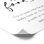 EVERLEIGH Raad eens het Baby-logo Poster (Hoek)