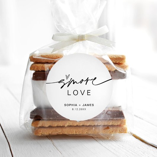 EVERLEIGH S'more Love Favoriser 1,5" Petit Sticker