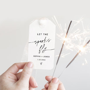 EVERLEIGH Sparkler verzendt weg, laat reserveonder Cadeaulabel