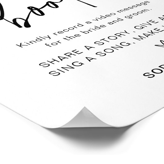 EVERLEIGH Video Biggen Poster (Hoek)