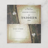 Evermore | Betoverd Woud | Amber Tafel Nummer (Buitenkant ongevouwen)