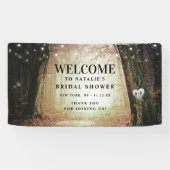 Evermore | Enchanted Forest Vrijgezellenfeest Welc Spandoek (Horizontaal)