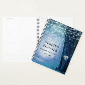 Evermore | Plans de Mariage Bleu Forêt Enchantés (Devant avec enveloppe)