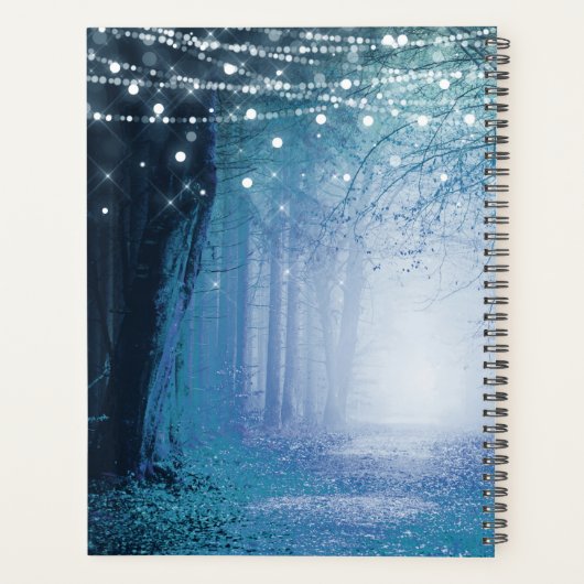 Evermore | Plans de Mariage Bleu Forêt Enchantés (Dos)