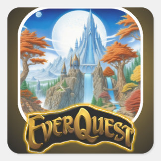 Everquest Vierkante Sticker