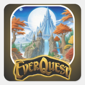 Everquest Vierkante Sticker