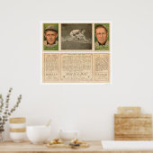 Evers Chance Baseball 1912 Poster (Keuken)