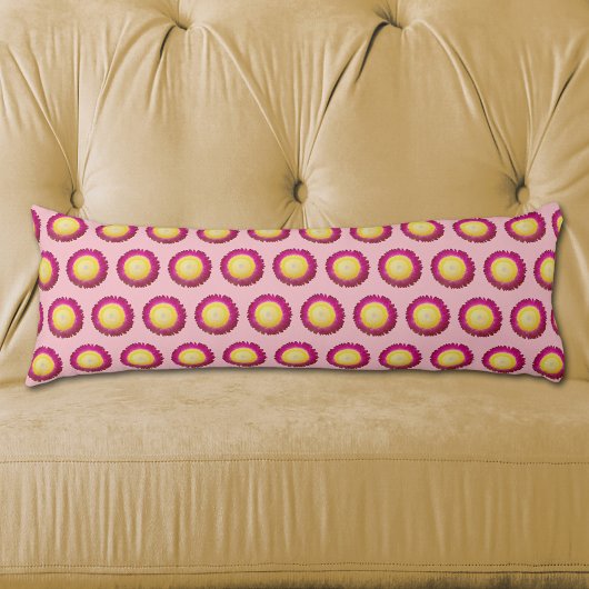 Eversustainable Flower Seamless Pattern op Body Pi Lichaamskussen