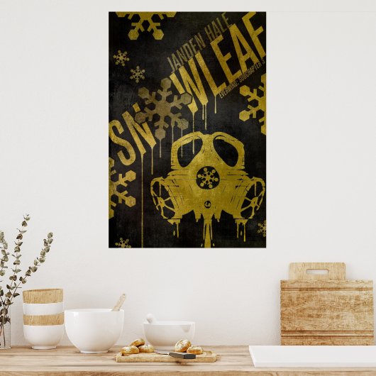 Everwind Snowleaf boekomslag poster (Keuken)