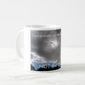 Every Cloud has A Silver Lining Coffee Mug Koffiemok (Voorkant links)