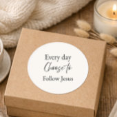 Every Day Choose to Follow Jesus Sticker