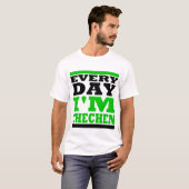 Every Day I'm Chechen T-shirt (Voorkant volledig)