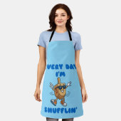 Every Day I'm Shufflin' Apron Schort (Gedragen)
