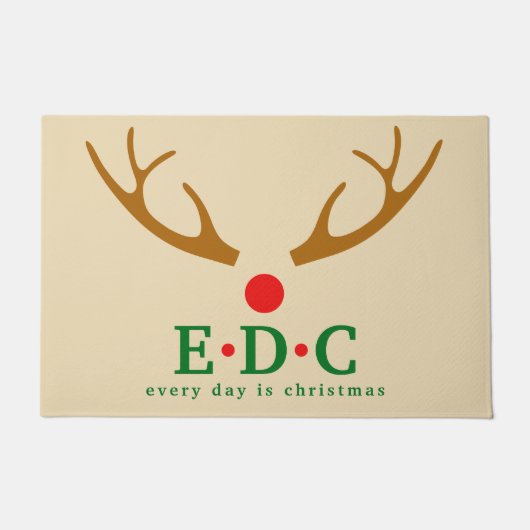Every Day is Christmas Deurmat (Voorkant)