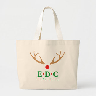 Every Day is Christmas Large Tote