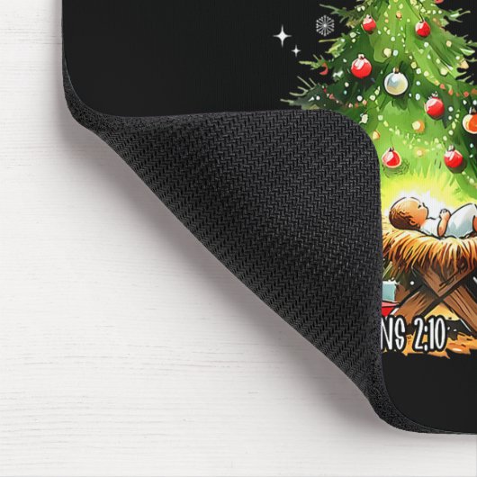 Every Knee Shall Bow, Kneeling Santa Baby Jesus Ch Muismat (Hoek)